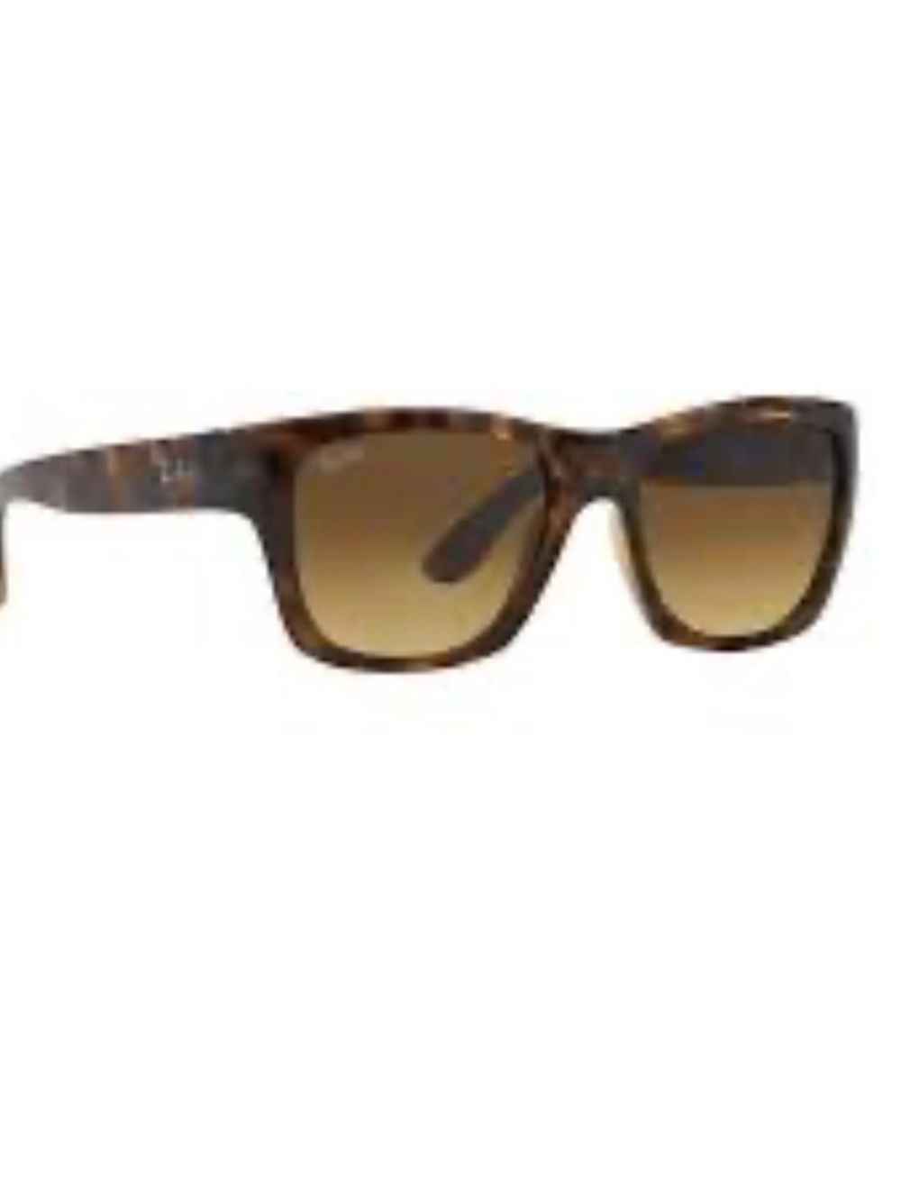 Ray-Ban 53mm Wayfarer Tortoiseshell Cat Eye Sunglasses - Brown Gradient
